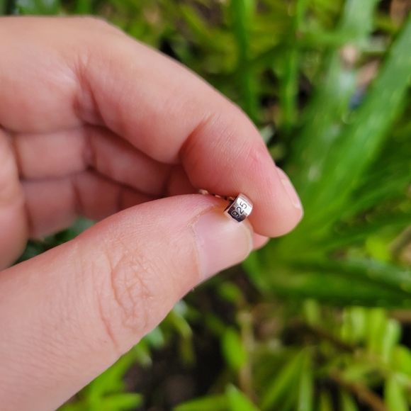 New Solid 925 Sterling Silver Rose Charm - Picture 5 of 5